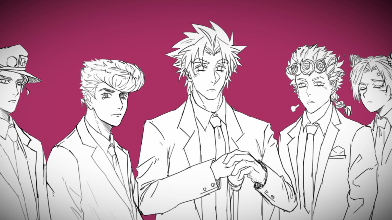 【阿豹丨JOJO手书】jojo抬棺,专业团队